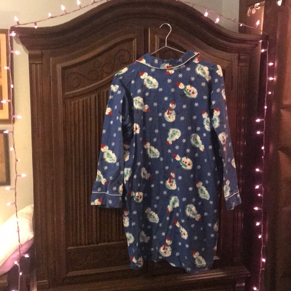 ☃️☃️☃️Dancing Snowmen Nightgown/Bathrobe - Picture 4 of 5